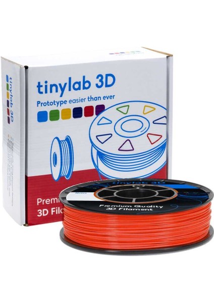 1.75mm 1000gr Turuncu ABS Filament 210-300°C Baskı Sıcaklığı - Yüksek Kalite, Isı Dayanımı, Sorunsuz Yapışma