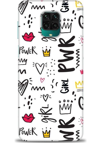 Xiaomi Redmi Note 9 Pro Kılıf Hd Baskılı Kılıf - Power Girl