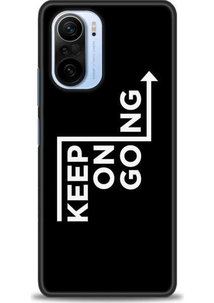 Xiaomi Redmi K40 Pro Kılıf Hd Baskılı Kılıf - Keep On Going
