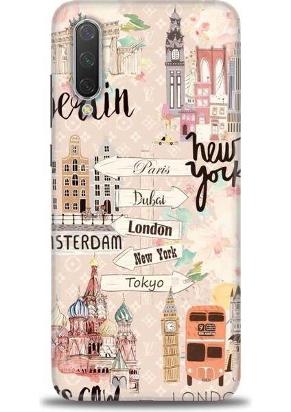 Xiaomi Mi 9 Lite Kılıf Hd Baskılı Kılıf - Berlin Set
