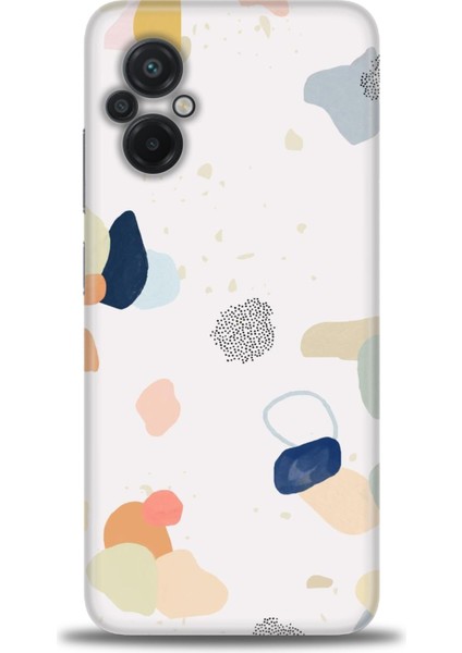 Xiaomi Poco M5 Kılıf Hd Baskılı Kılıf - Benekler ve Renkler