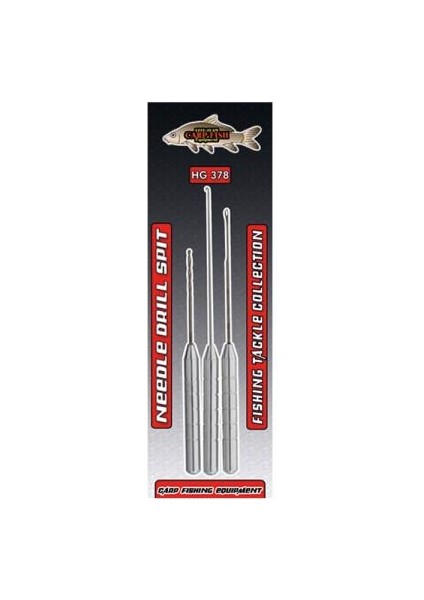 Bolie Yem Delme Aparatı Misina Geçirme Needle Drill Spit Seti
