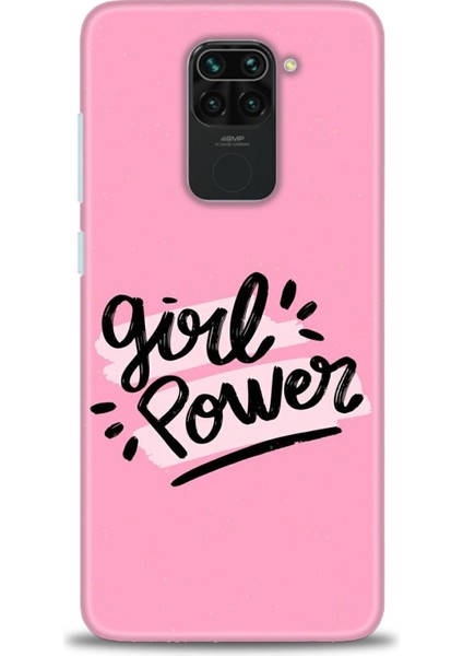 Xiaomi Redmi Note 9 Kılıf Hd Baskılı Kılıf - Girll Power