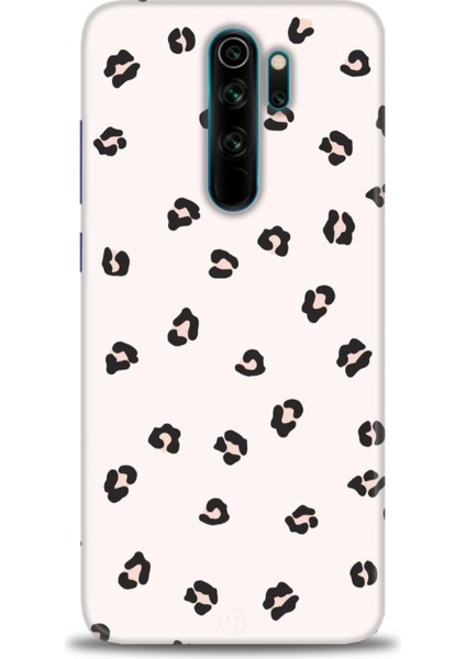 Xiaomi Redmi Note 8 Pro Kılıf Hd Baskılı Kılıf - Kahveli Leopar
