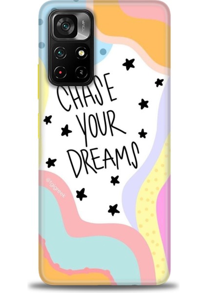 Xiaomi Poco M4 Pro 5g Kılıf Hd Baskılı Kılıf - Chase Your Dreams