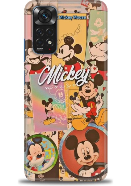 Xiaomi Redmi Note 12 4g Kılıf Hd Baskılı Kılıf - I Love Mickey