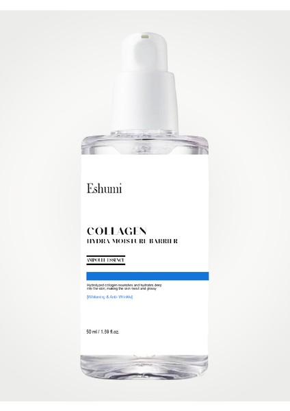 Saf Hidrolize Kolajen Içeren Yaşlanma Karşıtı Collagen Ampoule Cilt Serumu