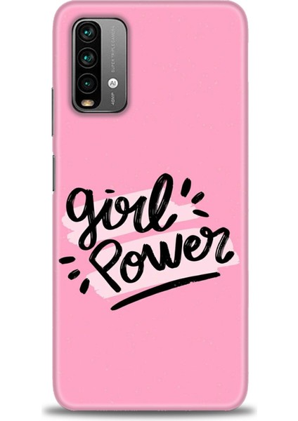 Xiaomi Redmi 9t Kılıf Hd Baskılı Kılıf - Girll Power