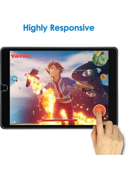 Apple Ipad 10.2 Inç 7. 8. 9. Nesil Uyumlu Ekran Koruyucu Şeffaf Cam Nano Esnek Kırılmaz Ekran Camı Tam Kaplama Tablet Ekran Koruyucu Cam