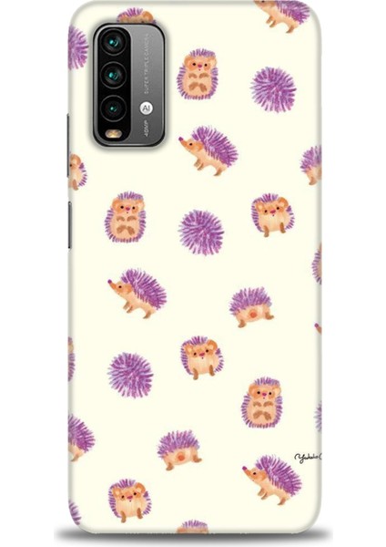 Xiaomi Redmi Note 9 4g Kılıf Hd Baskılı Kılıf - Minik Kirpiler
