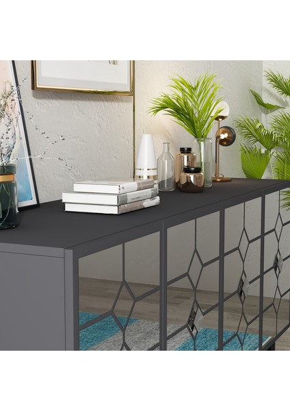 Adden Konsol Antrasit-Gümüş modelleri