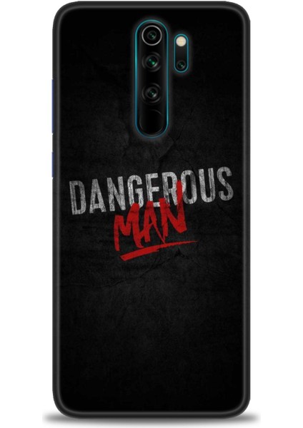 Xiaomi Redmi Note 8 Pro Kılıf Hd Baskılı Kılıf - Dangerous Man