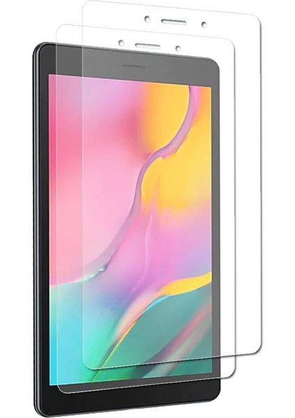 Samsung Galaxy Tab A8 8inç SM-T290 T295 Uyumlu Ekran Koruyucu Şeffaf Cam Nano Esnek Kırılmaz Ekran Camı Tam Kaplama Tablet Ekran Koruyucu Cam