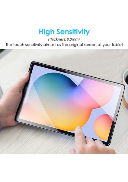 Samsung Galaxy Tab A8 8inç SM-T290 T295 Uyumlu Ekran Koruyucu Şeffaf Cam Nano Esnek Kırılmaz Ekran Camı Tam Kaplama Tablet Ekran Koruyucu Cam