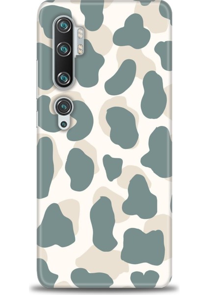 Xiaomi Mi Note 10 Pro Kılıf Hd Baskılı Kılıf - Mavi Bej