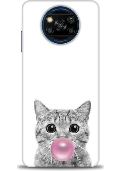 Xiaomi Poco X3 Pro Kılıf Hd Baskılı Kılıf - Cat