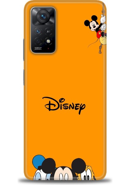 Xiaomi Redmi Note 11 Pro Kılıf Hd Baskılı Kılıf - Turuncu Disney