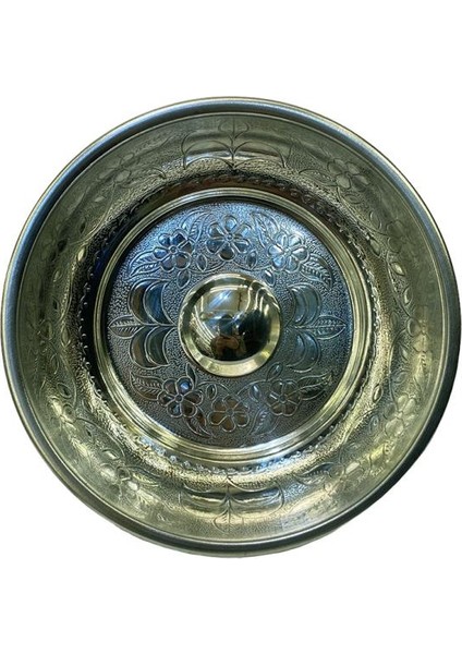 6 Adet 20 cm Metal Hamam Tası