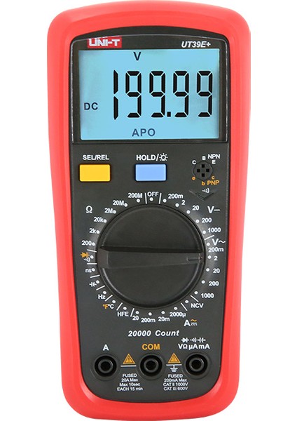 UT39E+ Avuçiçi Dijital Multimetre