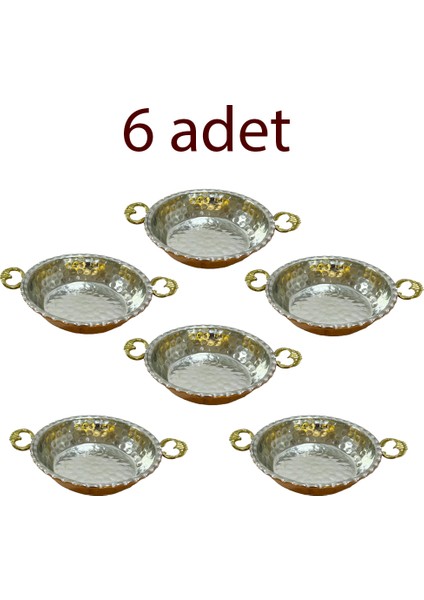 6’lı Bakır Mini Kahvaltılık