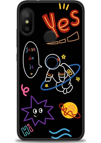 Xiaomi Mi A2 Lite Kılıf Hd Baskılı Kılıf - Yes