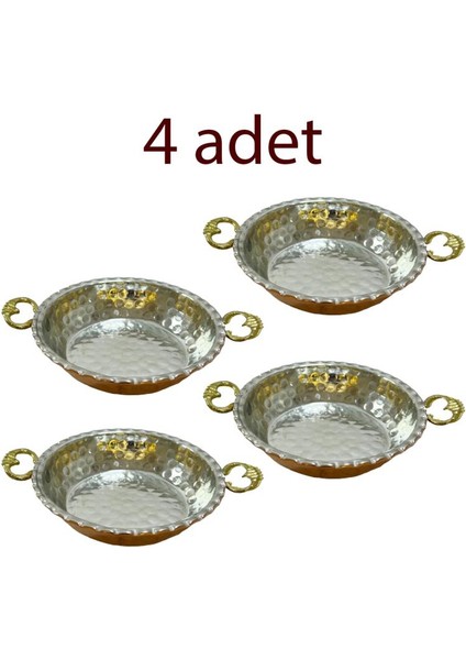 4’lü Bakır Mini Kahvaltılık