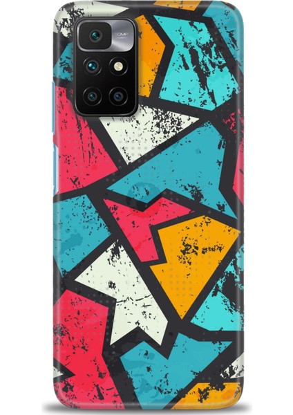 Xiaomi Redmi 10 Kılıf Hd Baskılı Kılıf - Grafiti