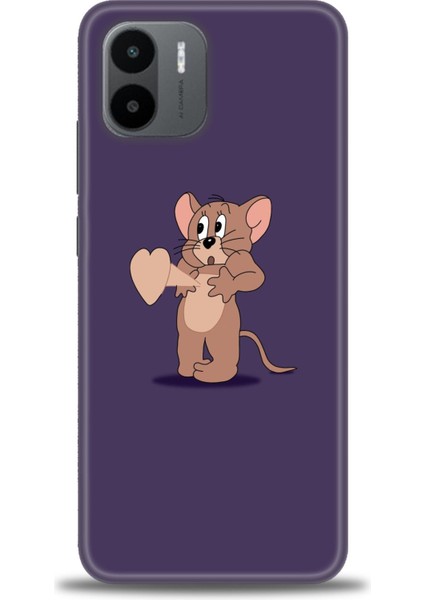 Xiaomi Redmi A1 Kılıf Hd Baskılı Kılıf - Aşık Jerry