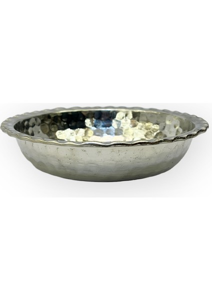 Kalaylı Çirtikli Bakır Çerezlik 6’lı Set