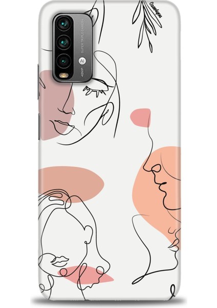 Xiaomi Redmi Note 9 4g Kılıf Hd Baskılı Kılıf - Silüetler