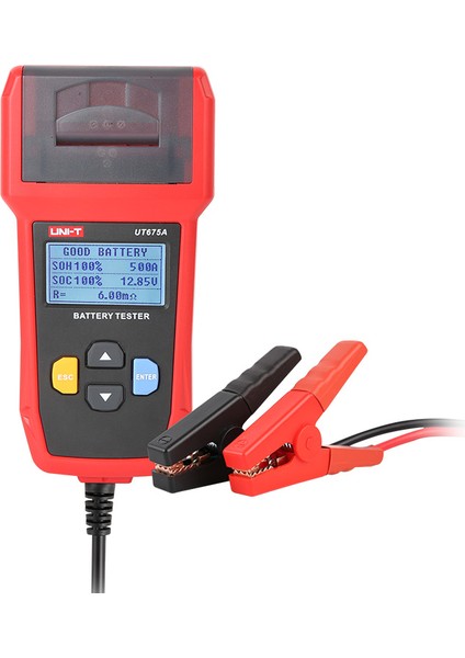 UT675A Akü Test Cihazı Print Özellikli - Batarya Test Cihazı