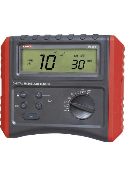 UT586 Dijital Rcd ( Elcb ) Test Cihazı