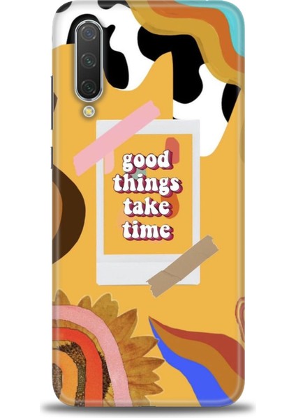 Xiaomi Mi 9 Lite Kılıf Hd Baskılı Kılıf - Take Time