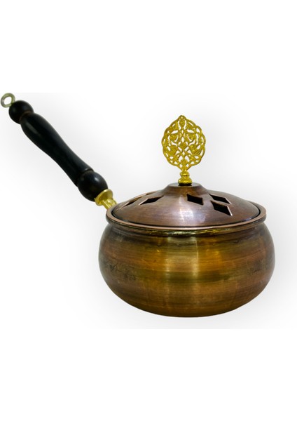 Bakır Oksitli El Yapımı Tombak Tütsülük