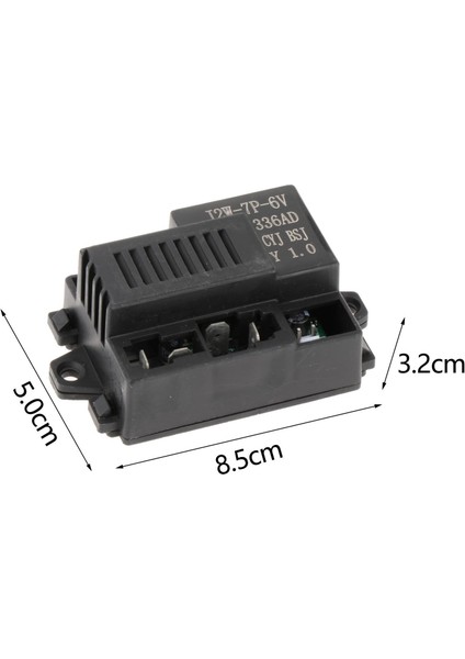 Çocuklar Için 2.4g Bluetooth Uzaktan Kumanda Kutusu Alıcısı Binilen Oyuncaklar 7p 6V (Yurt Dışından)