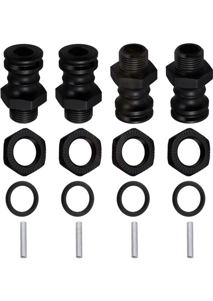 Hsp Zd Için 1/8 Ölçekli 17MM - 23MM Tekerlek Uzatma Adaptörü (Yurt Dışından)