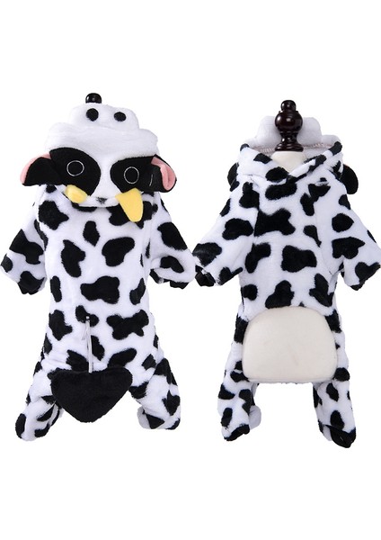 Yavaş Köpek Clothes Soft Warm Fleece Köpek Jumpsuits (Yurt Dışından)