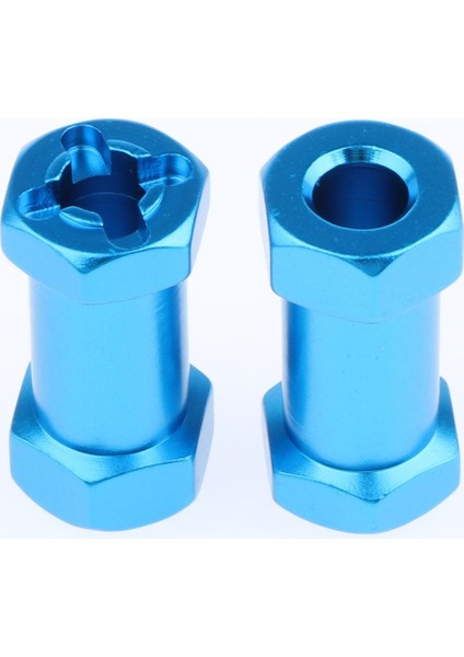 1/10 Yarış Eksenel SCX10 D90 Mavi -25MM Için 12MM Alüminyum Ğörleri (Yurt Dışından)