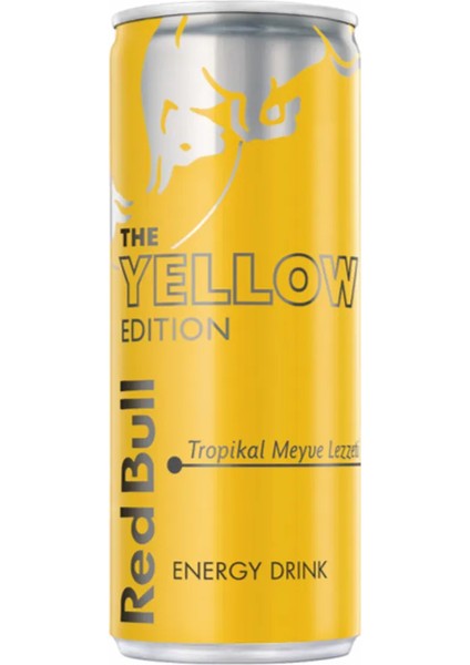 Red Bull The Yellow Edition Tropikal Meyve Enerji İçeceği 250 ml