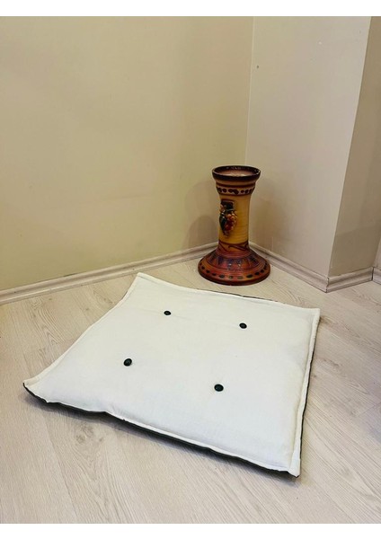 Oturma Minderi, Bahçe Bank Minderi, Kedi Köpek Yatağı, Ev Koltuk Minderi, Pamuklu Oturma Matı