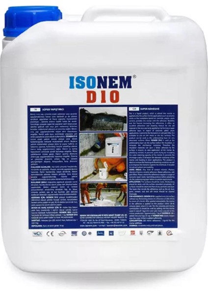 Isonem D 10 Lateks Aderans Arttırıcı Harç Katkısı 20 Lt