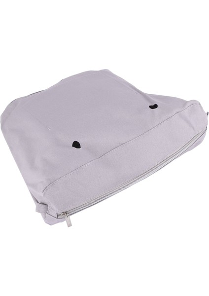 Iki Boyutlu Su Geçirmez Sert Kanvas Cep Açık Gri (Yurt Dışından) modelleri