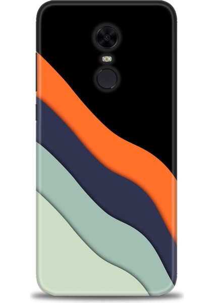 Xiaomi Redmi 5 Plus Kılıf Hd Baskılı Kılıf - Siyah