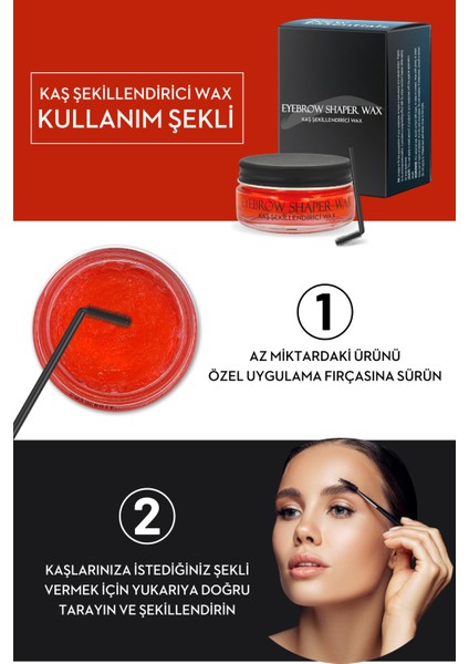 Newessentials Suya Dayanıklı Şeffaf Kaş Şekillendirici Wax 20 ml – Uzun Süre Kalıcı, Özel Fırçalı Profesyonel Kullanım modelleri