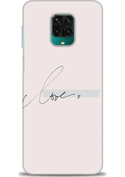 Xiaomi Redmi Note 9 Pro Kılıf Hd Baskılı Kılıf - Love