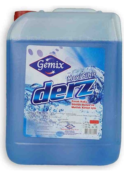 Derz Temizleyici Mavi Su Sihirli Formül 5 kg