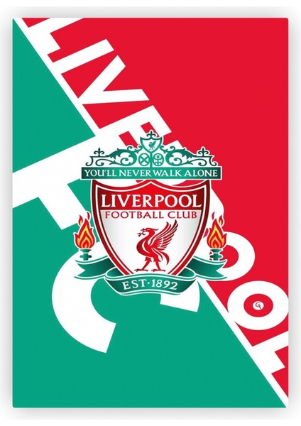 Liverpool Fc Ahşap Poster 20X29 cm