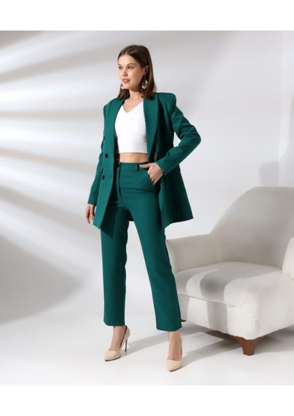 Kadın Takım Elbise Yeşil