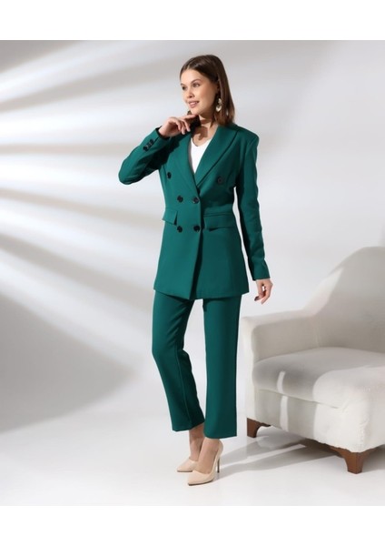 Kadın Takım Elbise Yeşil modelleri