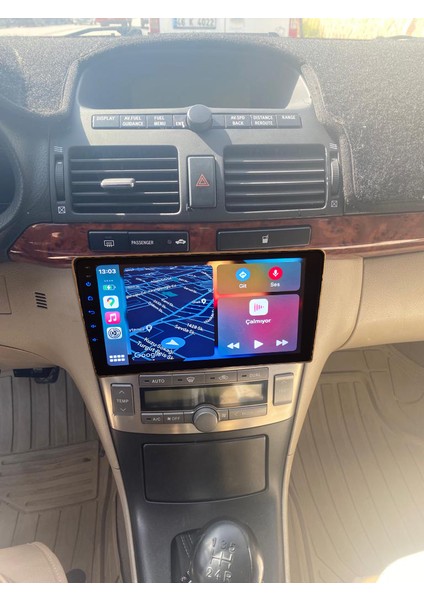 Toyota Avensi（ 2002-2008 Yıl）android Sürüm 13 Kablosuz Carplay 4gb Ram 64GB Rom Hafıza Navigasyon Multimedya 9 Inç Ekran